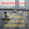 thi công chống thấm