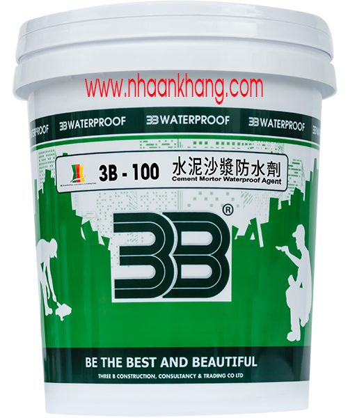 keo chống thấm trộn ximăng 3B-100