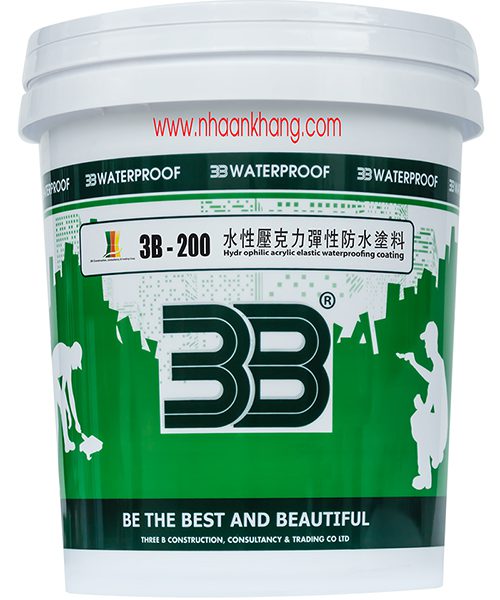 keo chống thấm hồ nước 3b-200