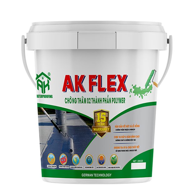 AK-Flex (Chống thấm gốc xi măng 2 Thành Phần)