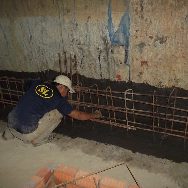 Chống thấm phía trong Tường Vây
