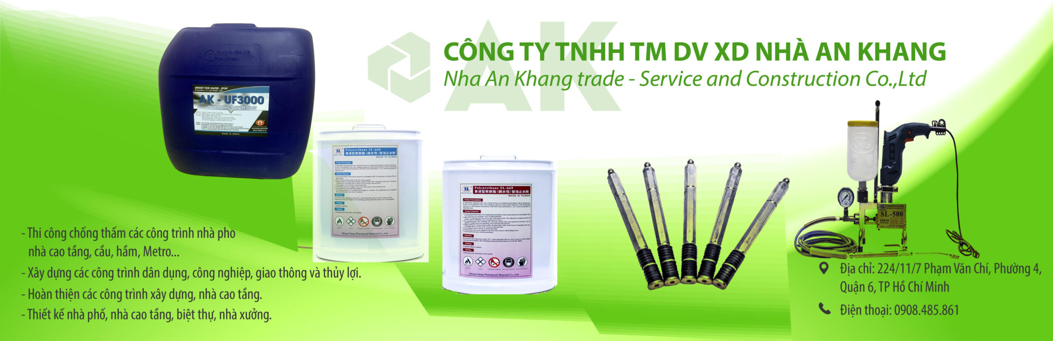 Dịch vụ thi công chống thấm