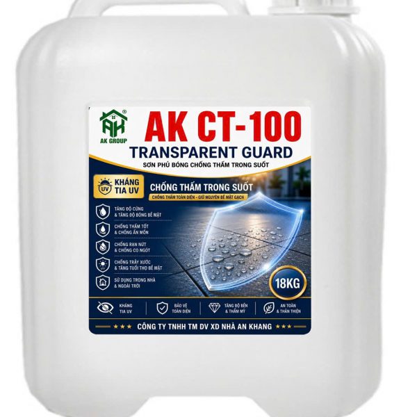 AK CT100 (Chống Thấm Trong Suốt)